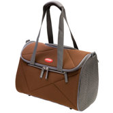 Argo Pet Avion Medium Airline Approved Carrier in Chocolate Brown