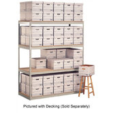Record Storage Shelving Starter Units - For Use with Decking