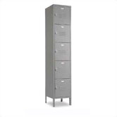 Vanguard Unit Packaged Lockers - Five Tiers - 3 Sections (Assembled)