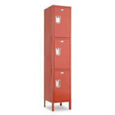 Guardian Medallion Lockers - Triple Tier - 1-Wide (Unassembled)