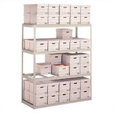 Record Storage Shelving Starter Units - With Box Supports
