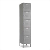 Vanguard Unit Packaged Lockers - Five Tiers - 1 Section (Unassembled)