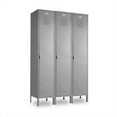 Vanguard Unit Packaged Lockers - Single Tier - 3 Sections (Unassembled)