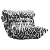 Big Joe Roma Zebra Bean Bag Lounger