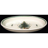 Christmas 15" Oval Baker