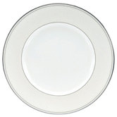Platinum Beaded Pearl 9" Round Accent Plate