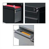 G Series 23" D File Pedestal