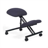 Low-Back Kneeling Chair with Casters