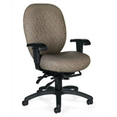High-Back Multi-Tilter Office Chair with Arms