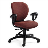 Low-Back Multi-Tilter Office Chair with Arms