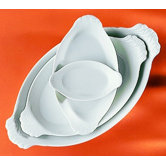 Eared Oval Serving Dish