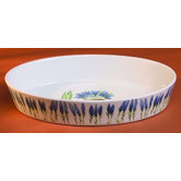 Garrigue Large 80 oz. Deep Oval Baker