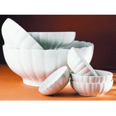 Ribbed Serving Bowl