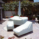 Vinyl Glider Cover w/ Elastic