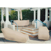 Tron-weve Stack of Chairs / Barstool Cover w/ Elastic