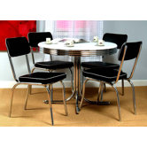 Retro 5 Piece Dining Set