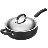 26cm Hard Anodised Covered Chef Pan