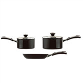Select Advantage 3 Piece Cookware Set in Black