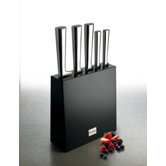 Stainless Steel 6 Piece Knife Block Set