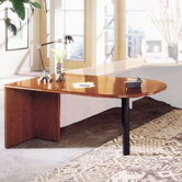 Forte L-Shaped Writing Desk