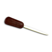1000 Series Classic Leather Letter Opener in Mocha