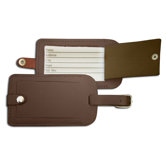 1000 Series Classic Leather Luggage Tag