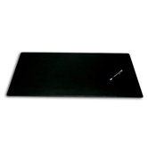 1000 Series Classic Leather 30 x 19 Desk Mat without Rails in Black