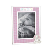 Gingham Bunny Picture Frame