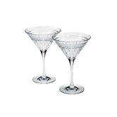 Tempo 2-Piece Martini Glass Set