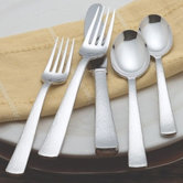 Silver Echo 5 Piece Flatware Set