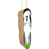 Ghost Hanging Recycled Paper Scratching Board