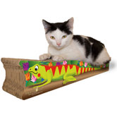 Small Iguana Recycled Paper Cat Scratching Board