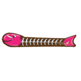 Hanging Fish on a Line Recycled Paper Scratching Toy