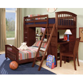School House Student Twin Loft Bed