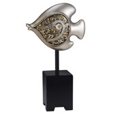 Vine Fish Decorative Piece