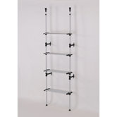 Telescopic 4 Tier Clothes Rack
