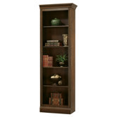 Oxford Bookcase Right Return in Saratoga Cherry