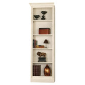 Oxford Bookcase Left Return in Antique Vanilla