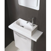 Soak Washbasin in White