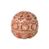 Casbah Sphere in Terracotta / Gold