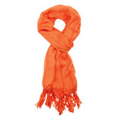Carnaby Scarf in Tangerine