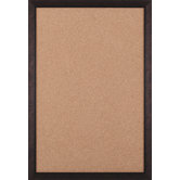 Modern Brown Cork Board - 27" x 39"