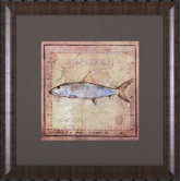 Ocean Fish IV Framed Artwork