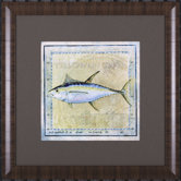Ocean Fish XII Framed Artwork