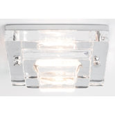 Frascati Square Flush Mount in Polished Chrome