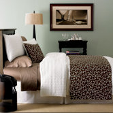 Eliza Comforter in White