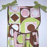 Modern Baby Girl Caffe Diaper Stacker