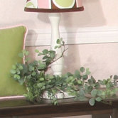 Modern Baby Girl Caffe White Candlestick Lamp