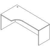 Sonoma Left Curve Corner Credenza