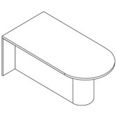 Kenwood Bullet Top Desk